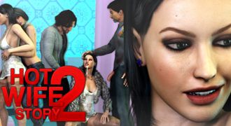 Hot wife sex in a RPG quest XXX games