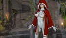 Busty red riding hood with erotic pussy shave posing