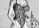 Sexy lingerie girl in 3d lesbian xxx game