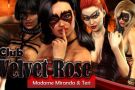 Club velvet rose with masked girls