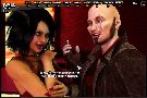 Gangster with a face scar in xxx porn games