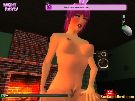 Naked slut in an adventure xxx game rides a cock