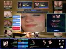 Hot sperm on pretty faces in reality porn game